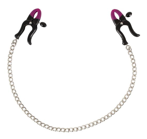 Зажимы для сосков - Bad Kitty Silicone Nipple Clamps Sex Aura | Зображення 1