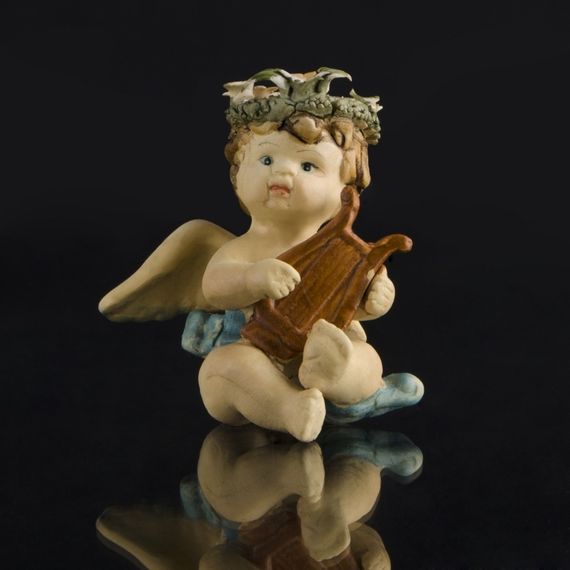 Фигурка "Ангелок-музыкант" 6см QF85