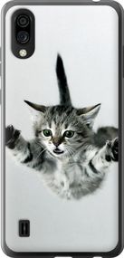 Чехол на ZTE Blade A5 2020 Летящий котёнок "2322u-2111-17620"
