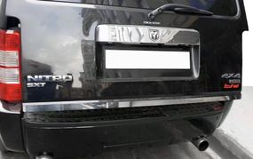 Кромка багажника (нерж.) для Dodge Nitro 2007-2024 рр