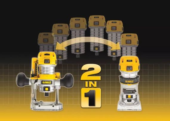 Фрезер мережевий DeWalt D26204K | Зображення 1