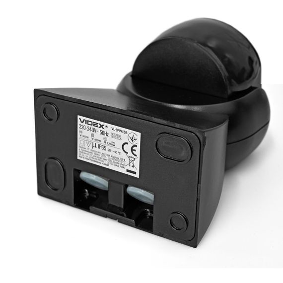 Датчик руху та освітленості VIDEX VL-SPW15B 220V 1200W IP65 інфрачервоний чорний | Зображення 5