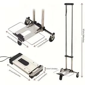 Складная тележка для покупок HU-71