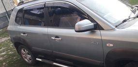 Накладки на ручки (4 шт, нерж) для Hyundai Tucson JM 2004-2024 рр