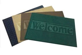 Коврик придверный влаговпитывающий WELCOME 60х90 см