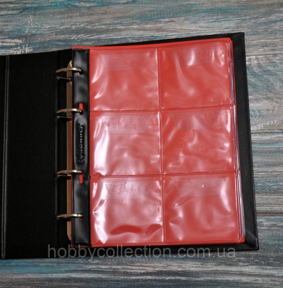 Альбом для монет Hobby Collection Classic MM Schulz  - 10 листів - тип 6 (для монет в капсулах) комірка 65*65 | Зображення 3