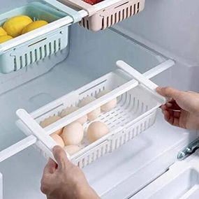 Органайзер в холодильник Strechable Hanging Storage Rack растягивающийся