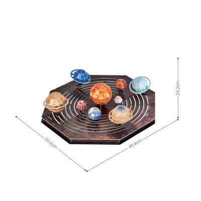 Пазл Cubic Fun Трехмерная головоломка-конструктор Stem Солнечная система (DS1087h) - Топ Продаж! | Зображення 1