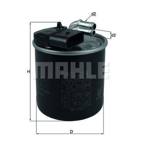 Фильтр топливный Mahle KL914