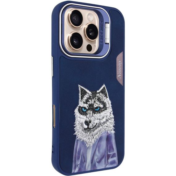 TPU+PC чехол Friends для Apple iPhone 16 Pro (6.3") Blue Wolf