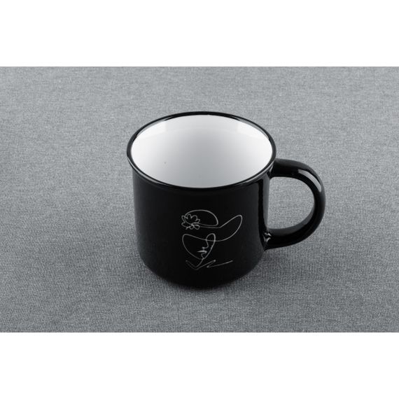 Чашка Lady in black VT-C-513370 Vittora 370 мл | Зображення 1