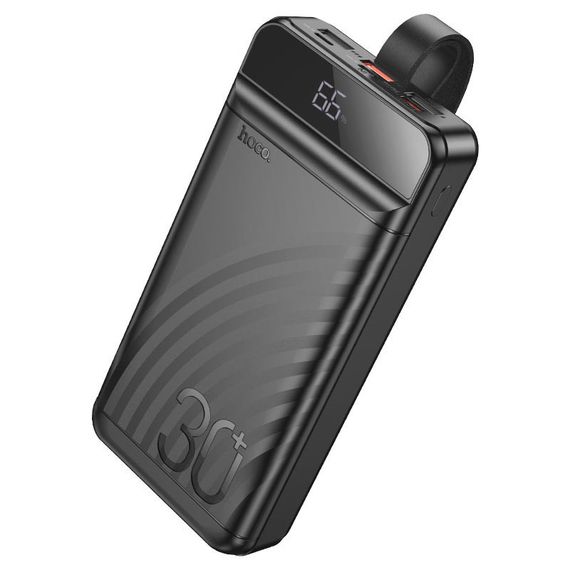 Портативное ЗУ Power Bank Hoco J123B Element 22.5W+PD20W 30000 mAh Black