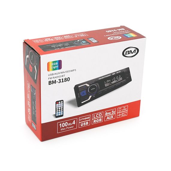 Автомагнитола BOSCHMANN MP3 BM-3180 | Зображення 1