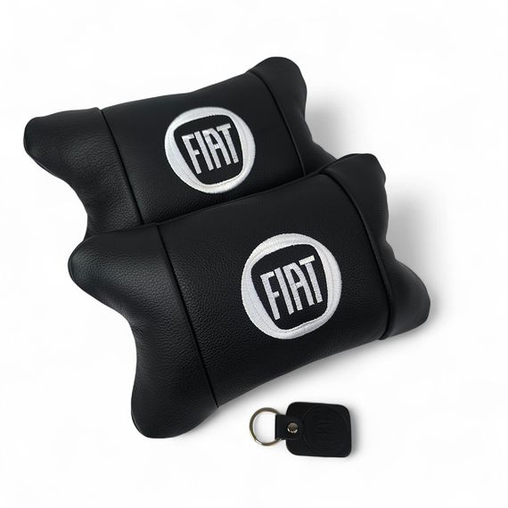 Подушка подголовник в подарок Fiat Фіат, Подушка под голову для поездок, Подушка для TP-429 поддержания головы | Зображення 5