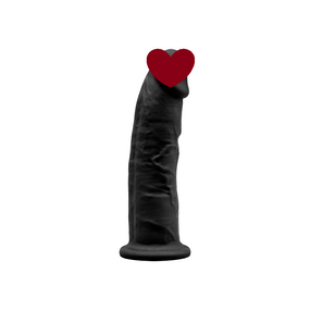 Фаллоимитатор SilexD Robby Black (MODEL 2 size 6in), двухслойный, силикон+Silexpan, диаметр 3,5 см Sex Aura