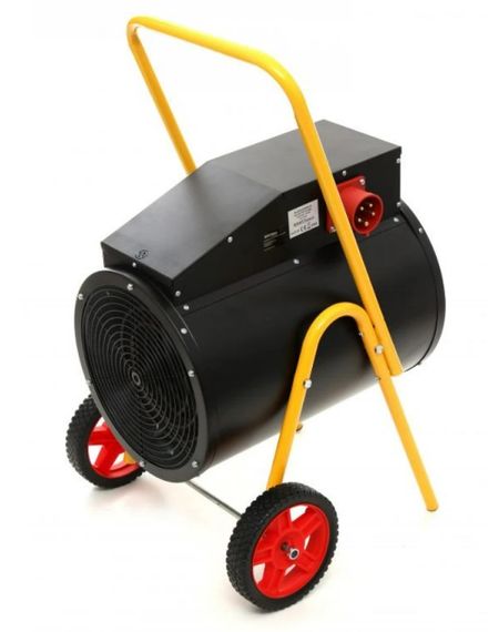 Теплова електрична гармата Kraft Dele 15 кВт, площа обігріву 250 кв.м., підлоговий, чорний (KD11726) | Зображення 3