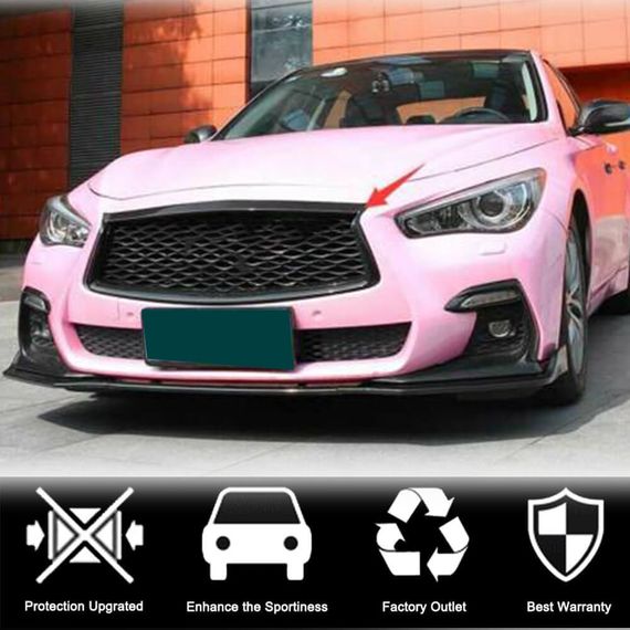 Окантовка решетки радиатора (для Q50 2018-2022, Карбон) для Infiniti Q50/Q60 | Зображення 3
