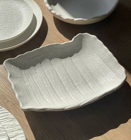 Салатник Olens Сноу-вайт 101-0525 25х18.5 см білий