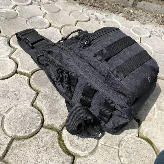 Чоловічий месенджер практичний, Сумки слінг чоловічі крос-боді, Сумка-месенджер для роботи VQ-18 | Зображення 6