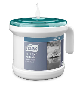 Tork Reflex Переносной диспенсер с центральной вытяжкой + 1 рулон в середине, арт 473186
