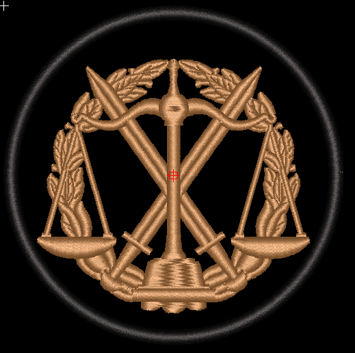 Шеврон Юридичний департамент Міністерства оборони України Юридична служба Збройних Сил України | Зображення 5