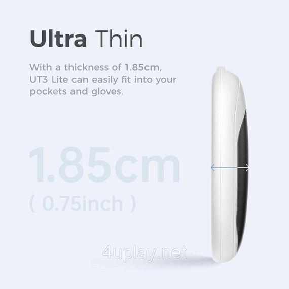 Магнітні електричні грілки для рук 2-в-1 5000 mAh Ocoopa Heater UT3 Lite | Зображення 2