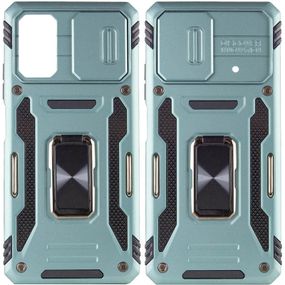 Ударопрочный чехол Camshield Army Ring для Xiaomi Poco X5 5G / Note 12 5G Зеленый / Light Green