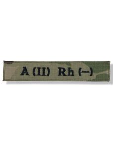 Нашивка група крові (A(II) Rh-) Мультикам