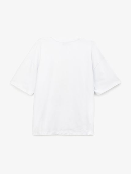 Футболка з принтом унісекс GENUA G01222-0047 XL Білий shop (2000999574610) | Зображення 2