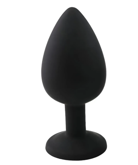 Силиконовая анальная пробка с кристаллом SKN KSIL-25S ( размер S ) sexstyle | Зображення 2