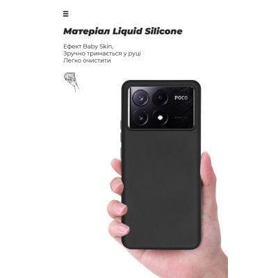 Чехол для мобильного телефона Armorstandart ICON Case Xiaomi Poco X6 Pro 5G Black (ARM73365) | Зображення 6