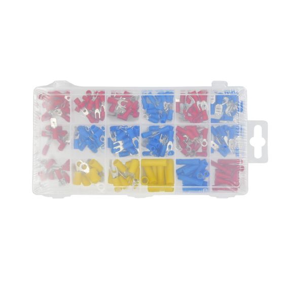 Набір термоусадочних клем 270 од. Сталь 41189 | Зображення 1