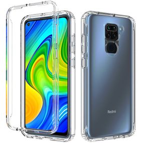 Чохол TPU+PC Full Body захист 360 для Xiaomi Redmi Note 9/Redmi 10X прозорій