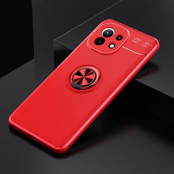 TPU чохол Deen ColorRing під магнітний тримач (opp) для Xiaomi Mi 11 | Зображення 1