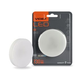 Світлодіодна лампа VIDEX GX53 8W 3000K 220V