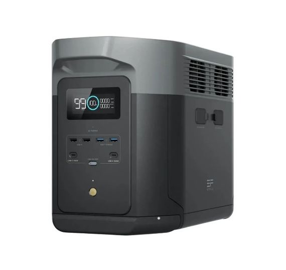 Зарядна станція EcoFlow DELTA 2 Max / 2400 Вт / 2048 Вт⋅год / LiFePO4 (EFDELTA2Max-EU)