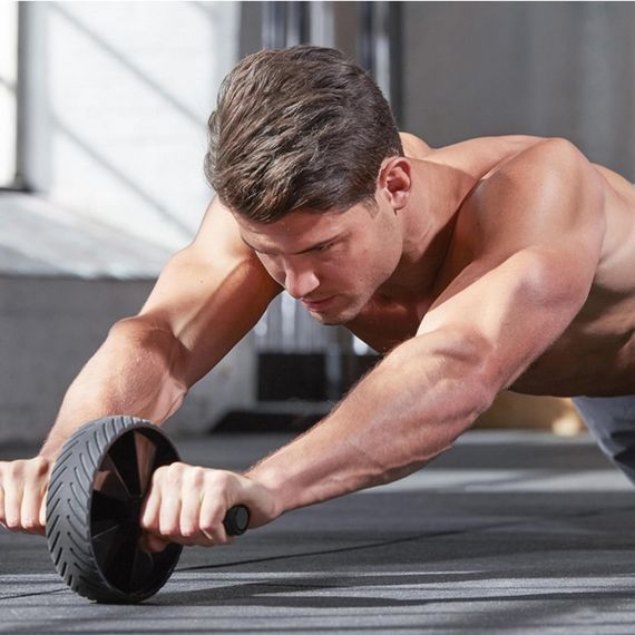 Ролик для преса одинарний Ab Roller NE-ABROL-12 | Зображення 3