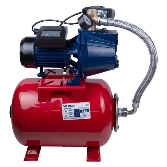 Насосна станція Wetron 0.75кВт Hmax 45м Qmax 55л/хв 775042/24 | Зображення 3