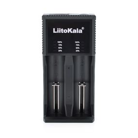 ЗП універсальний Liitokala Lii-PL2, 2 канали, LCD дисплей, підтримує Li-ion, Ni-MH і Ni-Cd AA (R6), ААA (R03), AAAA, С (R14)