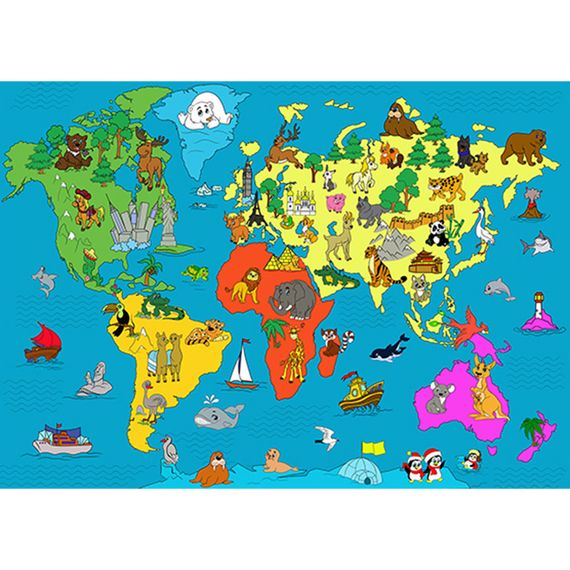 Величезна розмальовка "Я пізнаю світ" 130003, 58х81 см