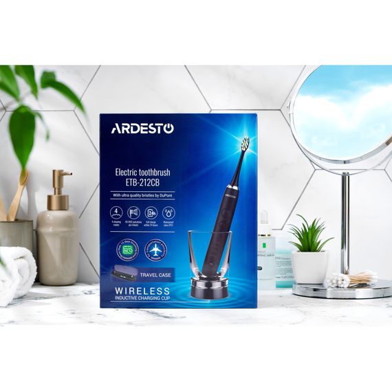 Електрична зубна щітка Ardesto ETB-212CB | Зображення 8