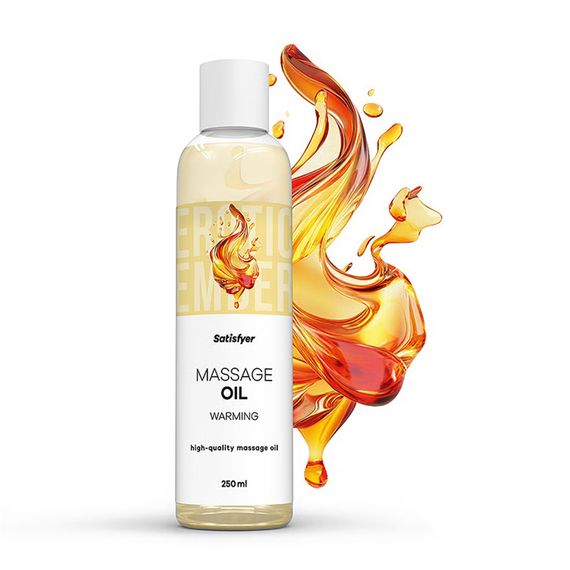 Масажна олія Satisfyer Massage Oil Warming 250 мл | Зображення 1