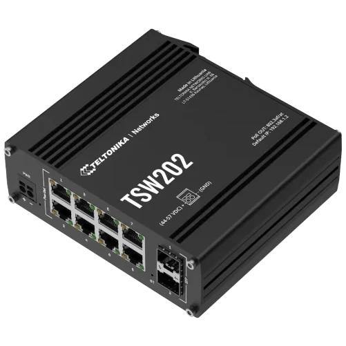 Teltonika TSW202 PoE+ Комутатор 8 портів керований | Зображення 1