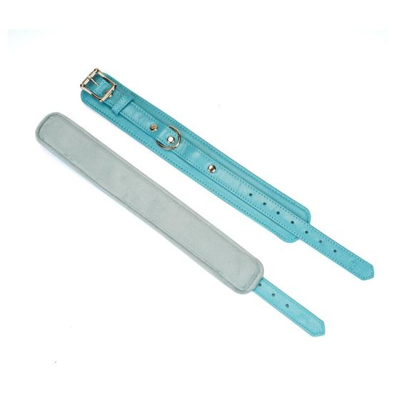 Поножі Liebe Seele Blue Lamb Leather Ankle Cuffs with Velvet Lining Sex Aura | Зображення 3