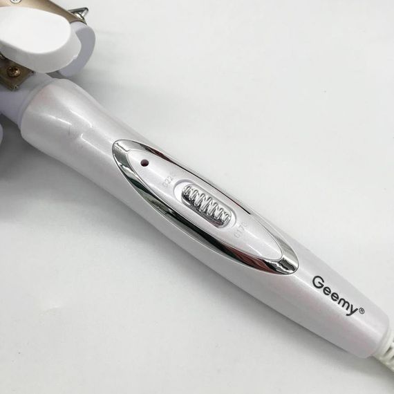 Потрійна плойка хвиля для волосся Geemy GM 1988 / Стайлер для завивки локонів | Зображення 8