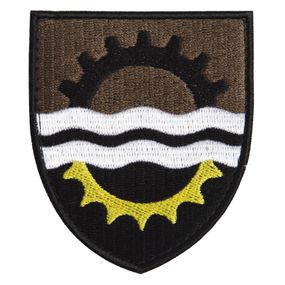 Шеврон IDEIA 87000 Україна 7*8  габардин Чорний