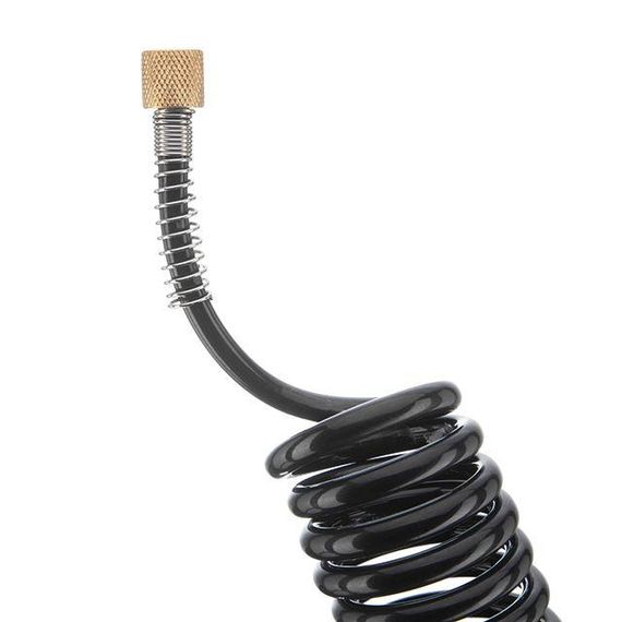 Шланг до аерографа, поліуретановий 6*4 мм, 3 м, 1/8"-1/8", внутрішня різьба INTERTOOL PT-1750 | Зображення 2