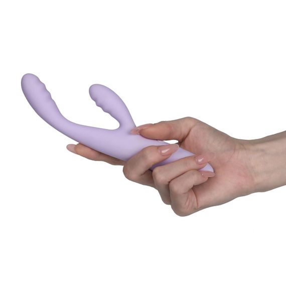 Тонкий кролик-вібратор Svakom Cici+ 2 Lilac, керування зі смартфона, підігрів до 38 °C Sex Aura | Зображення 6