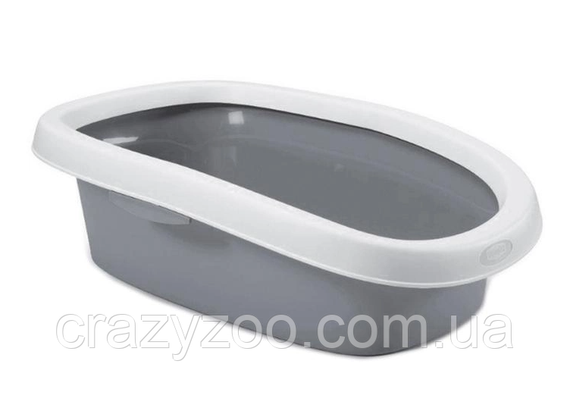 Туалет для кошек Stefanplast Sprint 10 43 x 31 x 14 см Серый (8003507964662)