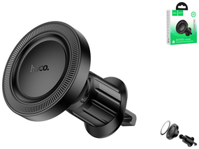 Автомобільний тримач для телефону Hoco H56 Magnet Ring чорний
